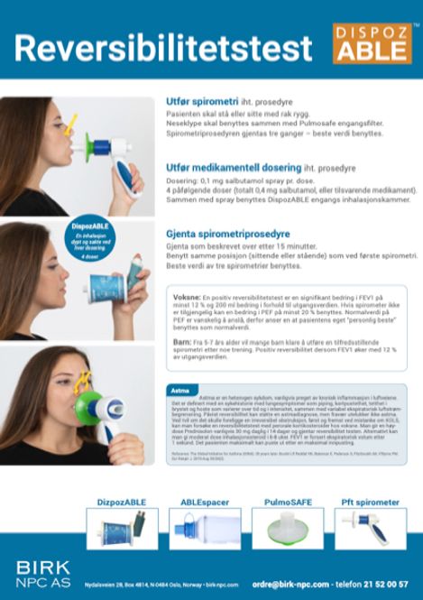 Hovedbilde Reversibility test free poster
